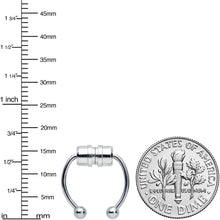 Load image into Gallery viewer, Magnetic Septum Ring Horseshoe Non-Pierced Fake Nose Ring
