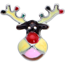 Load image into Gallery viewer, 16G 5/16 Colorful Reindeer Christmas Labret Monroe Tragus
