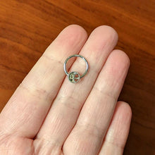 将图片加载到图库查看器，16G 3/8 Iridescent Crescent Moon Hinged Segment Ring

