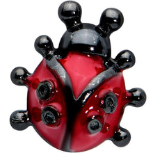 将图片加载到图库查看器，20G 1/4 Classic Ladybug Nose Bone
