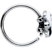 Load image into Gallery viewer, 20G 5/16 Ghost Goo Cauldron Halloween Nose Hoop

