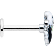 Load image into Gallery viewer, 16G 5/16 Ghost Goo Cauldron Halloween Labret Monroe Tragus
