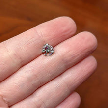 Load image into Gallery viewer, 16G 1/4 Clear Pink Gem Luscious Fruit Tree Cartilage Tragus
