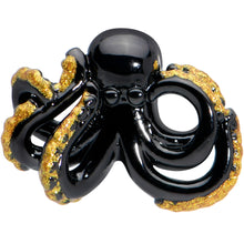 将图片加载到图库查看器，16G 1/4 Black Understated Octopus Cartilage Tragus Earring
