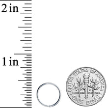Load image into Gallery viewer, 18G 3/8 Grade 23 Titanium Bendable Hoop Ring
