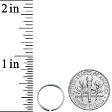 Load image into Gallery viewer, 18G 7/16 Grade 23 Titanium Bendable Hoop Ring

