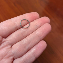 Load image into Gallery viewer, 18G 7/16 Grade 23 Titanium Bendable Hoop Ring
