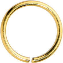 将图片加载到图库查看器，20G 7mm Gold Tone PVD Grade 23 Titanium Bendable Hoop Ring
