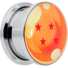 Load image into Gallery viewer, Licensed Dragonball Z Orange 4 Starball Screw Fit Plug Set
