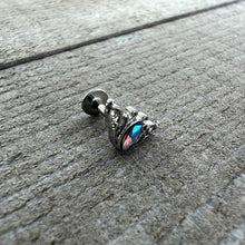 将图片加载到图库查看器，16G 1/4 Aurora Gem Deco Waves Labret
