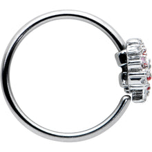 Load image into Gallery viewer, 20G 5/16 Luscious Pinks Fruit Tree Nose Hoop
