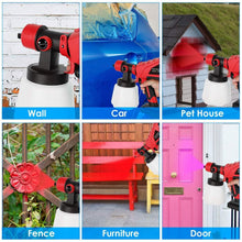 将图片加载到图库查看器，750W Electric Paint Sprayer Handheld with 3 Spray Patterns
