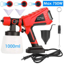 将图片加载到图库查看器，750W Electric Paint Sprayer Handheld with 3 Spray Patterns
