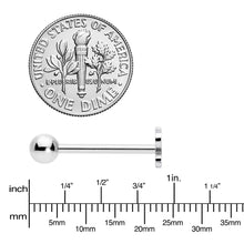 Load image into Gallery viewer, Simply Elegant Butterfly Barbell Tongue Ring
