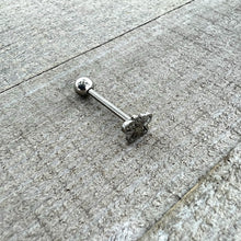 Load image into Gallery viewer, Simply Elegant Butterfly Barbell Tongue Ring
