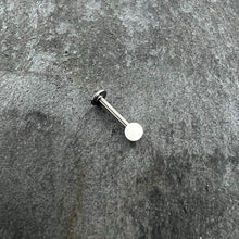 Load image into Gallery viewer, 16G 5/16 Matte White Aurora Labret Monroe Tragus
