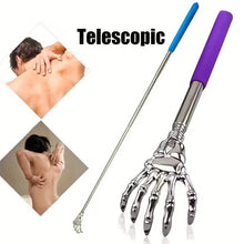 Load image into Gallery viewer, Retractable Back Itching Device – Stainless Steel Claw Massager for Relaxing the Back

