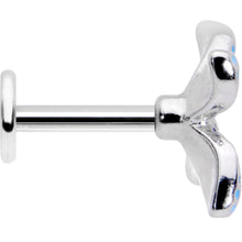 Load image into Gallery viewer, 16G 1/4 Glamour Butterfly Labret Tragus
