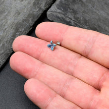 Load image into Gallery viewer, 16G 1/4 Glamour Butterfly Labret Tragus
