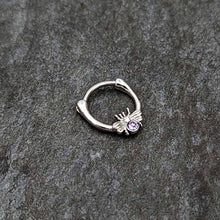 Load image into Gallery viewer, 16G 5/16 Purple Gem Ultra Fly Cartilage Clicker
