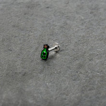 将图片加载到图库查看器，16G 5/16 Poison Green Bottle Glow in the Dark Labret Monroe Tragus
