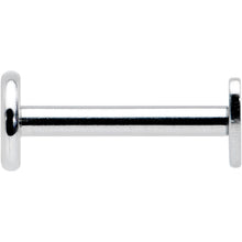 Load image into Gallery viewer, 16G 1/4 Internally Threaded Simple Style Heart Labret Tragus
