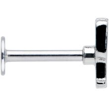 Load image into Gallery viewer, 16G 5/16 Champagne Bottle Flute Yellow Labret Monroe Tragus
