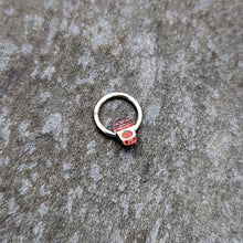 Load image into Gallery viewer, 16G 5/16 Sweet Pumpkin Latte Autumn Hinged Segment Ring
