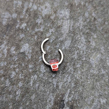 Load image into Gallery viewer, 16G 5/16 Sweet Pumpkin Latte Autumn Hinged Segment Ring
