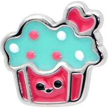 Load image into Gallery viewer, 16G 1/4 Sweet Happy Cupcake Cartilage Tragus Earring
