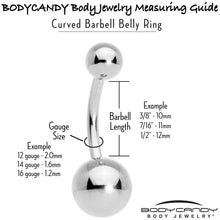 Load image into Gallery viewer, Merry Christmas Trees Hats Holiday Double Mount Belly Ring
