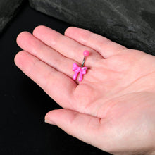 将图片加载到图库查看器，Sydney Belle Girlfriend Collection Pretty Pink Bow Belly Ring
