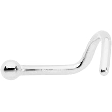 Load image into Gallery viewer, 18G 1/4 ASTM F-136 Implant Grade Titanium Ball End Left Side Nose Screw
