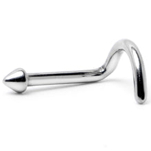 将图片加载到图库查看器，18G 1/4 ASTM F-136 Implant Grade Titanium Cone End Left Side Nose Screw
