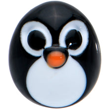 Load image into Gallery viewer, 20G 7mm Gold Tone Round Penguin Face Holiday  L Shape Nose Ring
