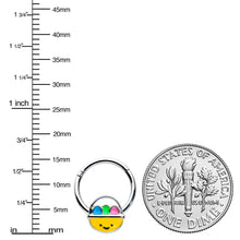 Load image into Gallery viewer, 16G 3/8 Celebration Easter Easter Basket Hinged Segment Ring

