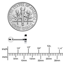 Load image into Gallery viewer, 16G 1/4 Sweet Happy Leprechaun St Patricks Cartilage Tragus Earring
