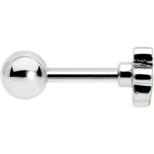 Load image into Gallery viewer, 16G 1/4 Sweet Happy Shamrock St Patricks Cartilage Tragus Earring

