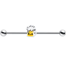 Load image into Gallery viewer, 14G Sweet Happy Beer St Patricks Day Industrial Barbell 38mm
