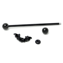 Load image into Gallery viewer, 14G Flying Black Bat Industrial Barbell 38mm
