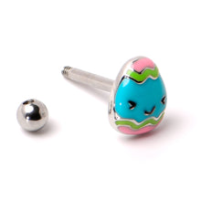 将图片加载到图库查看器，16G 5/16 Celebration Easter Egg Cartilage Tragus Earring
