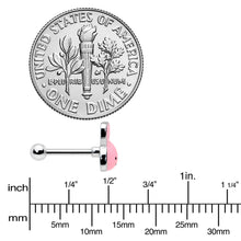 Load image into Gallery viewer, 16G 5/16 Kawaii Cutie Easter Bunny Cartilage Tragus Earring
