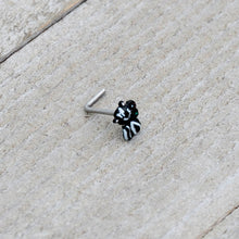 将图片加载到图库查看器，20G 7mm Funky Skunk L Shape Nose Ring
