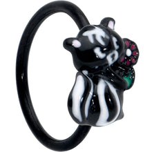 将图片加载到图库查看器，20G 5/16 Black Funky Skunk Nose Hoop
