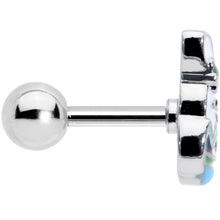 Load image into Gallery viewer, 16G 1/4 Easter Egg Bunny Cartilage Tragus Earring

