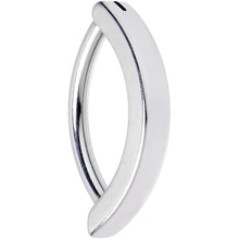 将图片加载到图库查看器，14G 1/2 316L Surgical Steel Smooth Style Hinged Hoop Belly Ring
