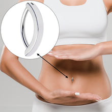 将图片加载到图库查看器，14G 1/2 316L Surgical Steel Smooth Style Hinged Hoop Belly Ring
