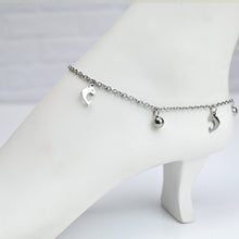 Load image into Gallery viewer, Oceanic Dolphin Dangle Stainless Steel Ankle Bracelet
