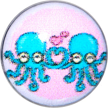 Load image into Gallery viewer, 16G 1/4 Loving Octopus Duo Cartilage Tragus Earring
