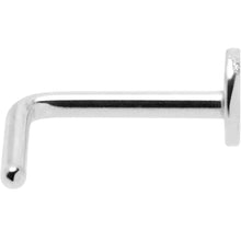 Load image into Gallery viewer, 20G 1/4 ASTM F-136 Implant Grade Titanium Moon End L Shape Nose Ring
